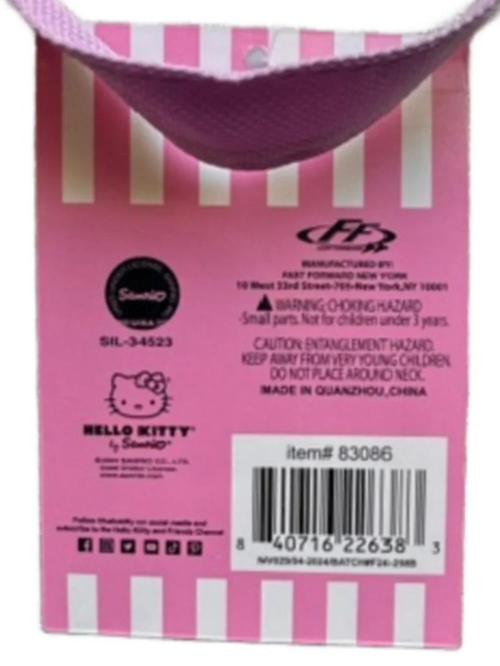 Licensed Sanrio Hello Kitty Zip Pouch Coin Purse Mini Clutch Mermaid Design